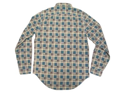 画像1: Double RL(RRL) クラッシック・チェック　プリントネルシャツ Plaid Flannel Shirs 