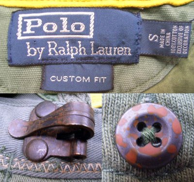 画像3: POLO by Ralph Lauren MTN Guide Rugger shirts OLIVE ポロ・ラルフ ラガーシャツ