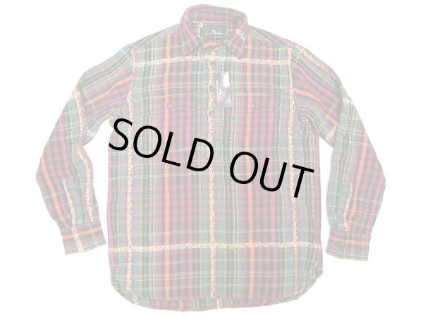 画像1: RLX by Ralph Lauren Native Flannel Shirts ネイティヴ織 チンスト・プルオーバー (1)