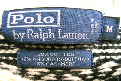 画像3: POLO by Ralph Lauren Snow Flake  Knit Sweater 白×黒 雪柄ニット セーター