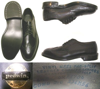 画像2: Deadstock 1960-70'S Pedwin(Brown Shoe Co) 836M56 GRAIN BLAST USA製