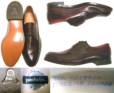 画像2: Deadstock 1960-70'S Pedwin(Brown Shoe Co) 758M58 CHEROOT BRAWNY USA製