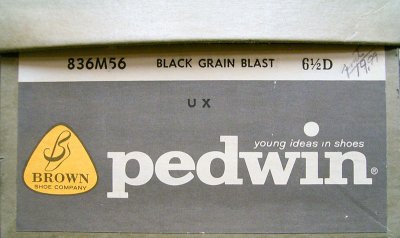 画像3: Deadstock 1960-70'S Pedwin(Brown Shoe Co) 836M56 GRAIN BLAST USA製