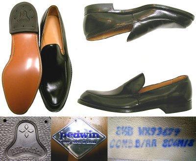 画像2: Deadstock 1960-70'S Pedwin(Brown Shoe Co) 806M18 BLACK COLE USA製