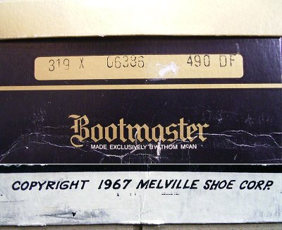 画像3: Deadstock 1970'S BOOTMASTER 319 GRAIN-TAN WING-TIP USA製 箱付