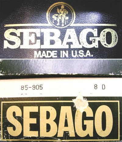 画像3: Deadstock 1980'S SEBAGO 85-905 セバゴ ビーフロール USA製  箱付 