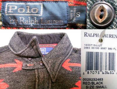 画像3: POLO by Ralph Lauren Flannel Shirts ポロ・ラルフ ネイティヴ柄 ネルシャツ #2