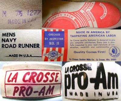 画像2: Deadstock 1970-80'S LA CROSSE ROAD RUNNER 紺 ロードランナー USA製