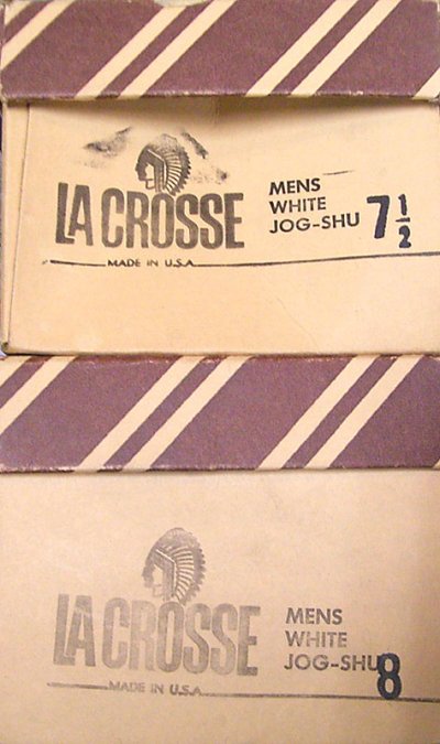 画像3: Deadstock 1970-80'S LA CROSSE JOG-SHU 白トリコ ジョグ・シュー USA製 