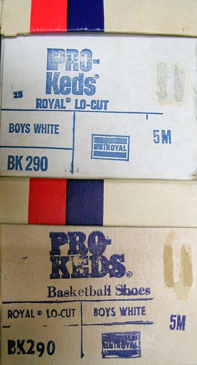 画像3: Deadstock 1970-80'S PRO-Keds ROYAL LO BK290 Boys 白 アメリカ製 箱付