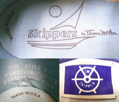 画像2: Deadstock 1970-80'S Thom McAn Skippers SLIP ON White USA製 箱付