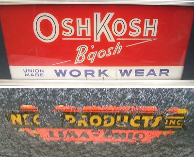 画像3: OSH KOSH Advertising Neon Sign 1950-60'S オシュ・コシュ　ネオンサイン