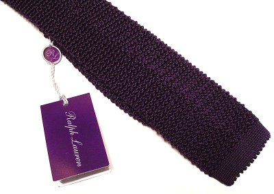 画像2: Ralph Lauren Purple Label Kint Tie パープル・レーベル ニット・タイ イタリア製