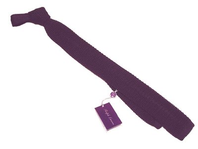画像1: Ralph Lauren Purple Label Kint Tie パープル・レーベル ニット・タイ イタリア製
