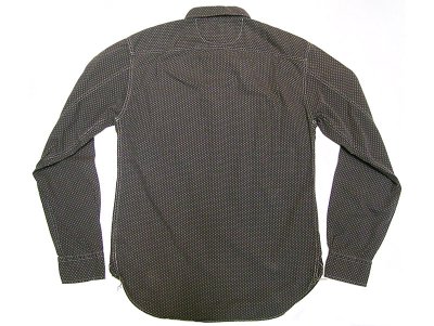画像2: Double RL(RRL) Black Polka Dot Work Shirts  ダブルアールエル 黒ドット シャツ