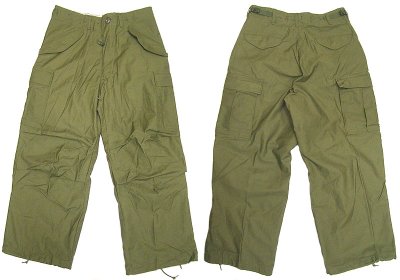 画像1: Deadstock 1974'S US.ARMY M-1965 Trousers デッドストック 米軍 カーゴパンツ