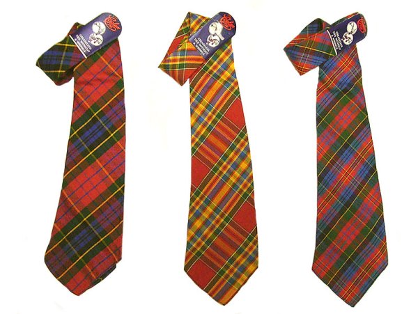 画像1: Deadstock 1960'S The Coplan Plaid Tie USA製　綿×レーヨン チェック・ネクタイ (1)