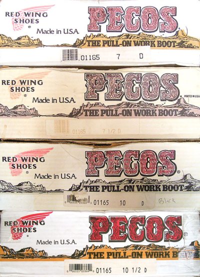 画像3: Deadstock 1988-96'S RED WING 1165 Black Pecos USA製 黒ペコス 箱付