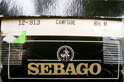 画像3: Deadstock 1980'S SEBAGO CAMPSIDES  12-913 セバゴ 茶 USA製  箱付 