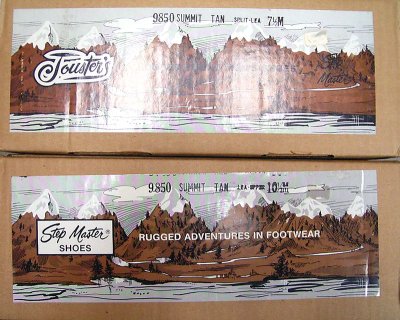画像3: Deadstock 1970-80'S Step Master 9850 Tan Suede Hiking Boots USA製 箱付