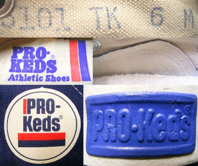 画像3: Deadstock 1970-80'S PRO-Keds ROYAL HI MK268 BLUE(紺) アメリカ製 箱付