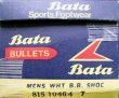 画像2: Deadstock 1970'S BATA BULLETS B B Shoes 白 バータ・バレッツ USA製　箱付 (2)