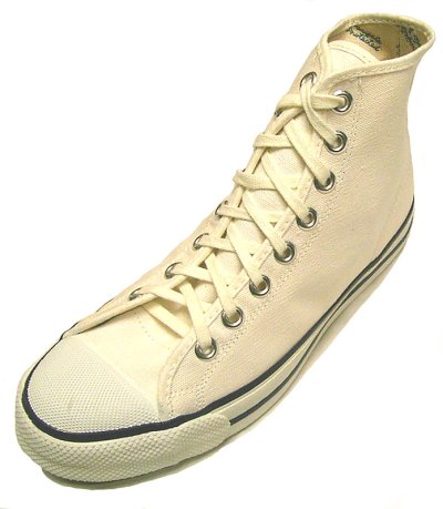 画像1: Deadstock 1970'S BATA BULLETS B B Shoes 白 バータ・バレッツ USA製　箱付