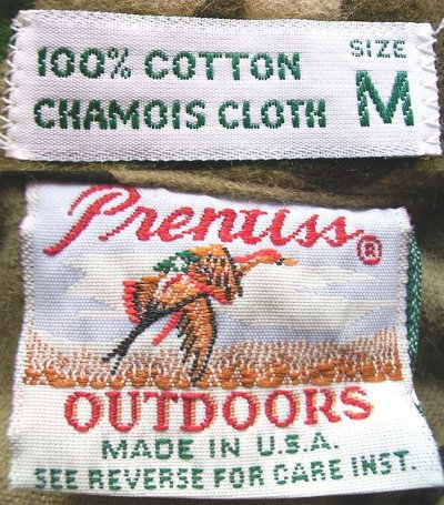 画像3: Deadstock 1980-90'S Prentiss Camouflage Chamois Shirts シャモアシャツ USA製 