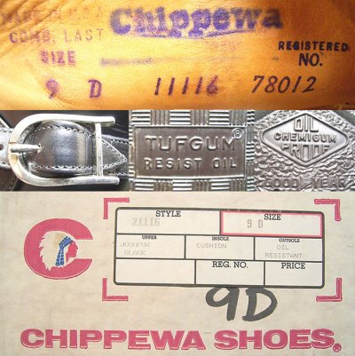 画像3: Deadstock 1980'S CHIPPEWA 21116 JODHPUR BOOTS チペワ USA製　箱付