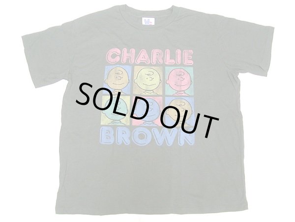 画像1: JUNKFOOD "CHARLIE BROWN" チャーリー・ブラウン Tシャツ アメリカ製 (1)