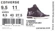 画像3: CONVERSE JOHN VARVATOS WEAPON MID BLACK LEATHER USA限定 箱付 (3)