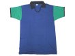 画像1: Deadstock 1980'S Champion Multi-Color 襟付 Tシャツ 綿100% アメリカ製  (1)