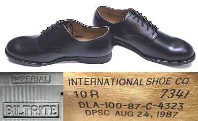 画像3: Deadstock 1984'S US.NAVY(U.S.N) 7341 OXFORD Shoes  USA製 サイズ有