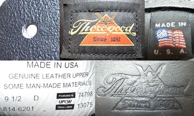 画像3: Thorogood (weinbrenner) 6201 6inch Boot  MOC-TOE Black USA製 箱ナシ FS