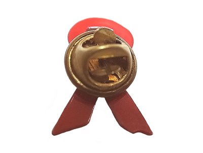 画像2: Vintage Pins（ヴィンテージ・ピンズ）#0010 Red Ribbon 1988-1990'S France 