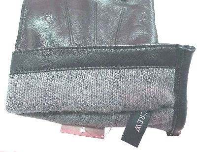 画像2: J.CREW Leather Gloves 黒 ジェイ・クルー 本革（カシミア内張り） グローブ 手袋