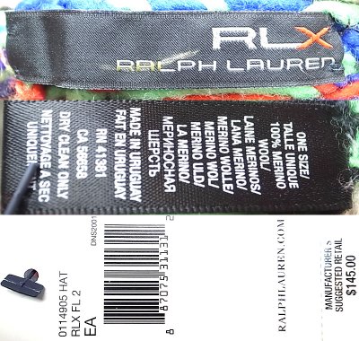 画像3: RLX by Ralph Lauren Jacquard Kint Cap アールエルエックス ニット・キャップ #3　