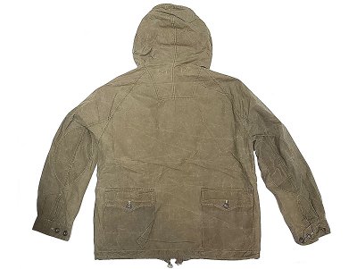 画像1: POLO by Ralph Lauren Waxed Fabric Zip-Up  Mountain Parka JK Khaki Brown 