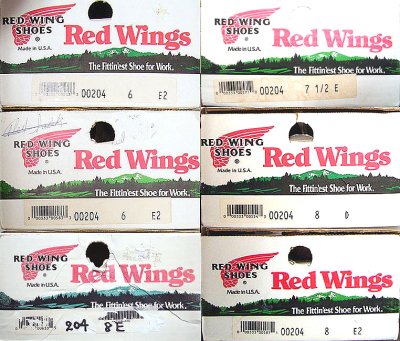 画像3: Deadstock 1988-94'S RED WING 204 6inch Oro Russet×Super Sole USA製 箱付 