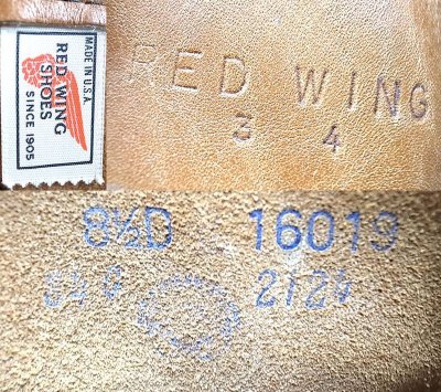 画像3: Deadstock 1984'S RED WING 2124-1 Pecos Boots Brown Mustang USA製 箱付