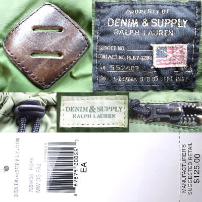 画像3: DENIM & SUPPLY by Ralph Lauren Back Pack デニム＆サプライ デイ・パック 緑