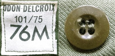 画像3: Deadstock 1980-90'S French Military Twill Utility Pants ODEN-DELCROIX 76M