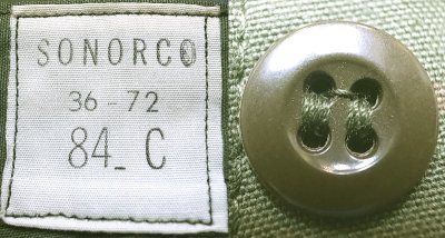 画像3: Deadstock 1970'S フランス軍 French Military Poplin Utility Pants SONORCO 84C