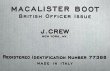 画像2: J.Crew MACALISTER British Officer BOOT イギリス軍オフィサーブーツ イタリア製 (2)