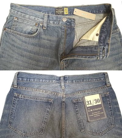 画像2: J.CREW SLIM STRAIGHT JEANS Vintage加工 ジェイ・クルー スリム・ストレート