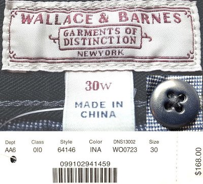 画像3: WALLACE & BARNES by J.Crew Indigo Pin-Hickory（織生地）U.S.N. Shorts 