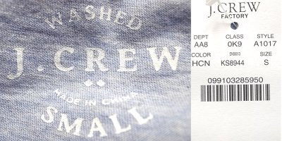 画像3: J.CREW Washed Pokect T-Shirts 2tone ジェイ・クルー ポケT  杢ブルー×紺