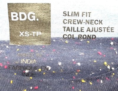 画像3: BDG SLIM FIT CREW-NECK Boder T-Shirts ボーダーネップ　Tシャツ 60/40