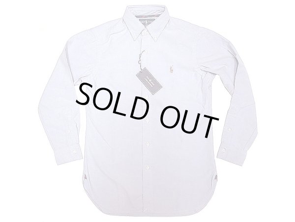 画像1: Ralph Lauren Oxford B.D. Shirts CLASSIC FIT 青 ラルフ・ローレン ボタン・ダウン (1)