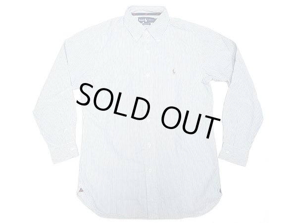 画像1: Ralph Lauren Oxford B.D. Shirts CLASSIC FIT Stripe ラルフ・ローレン B.D.シャツ (1)